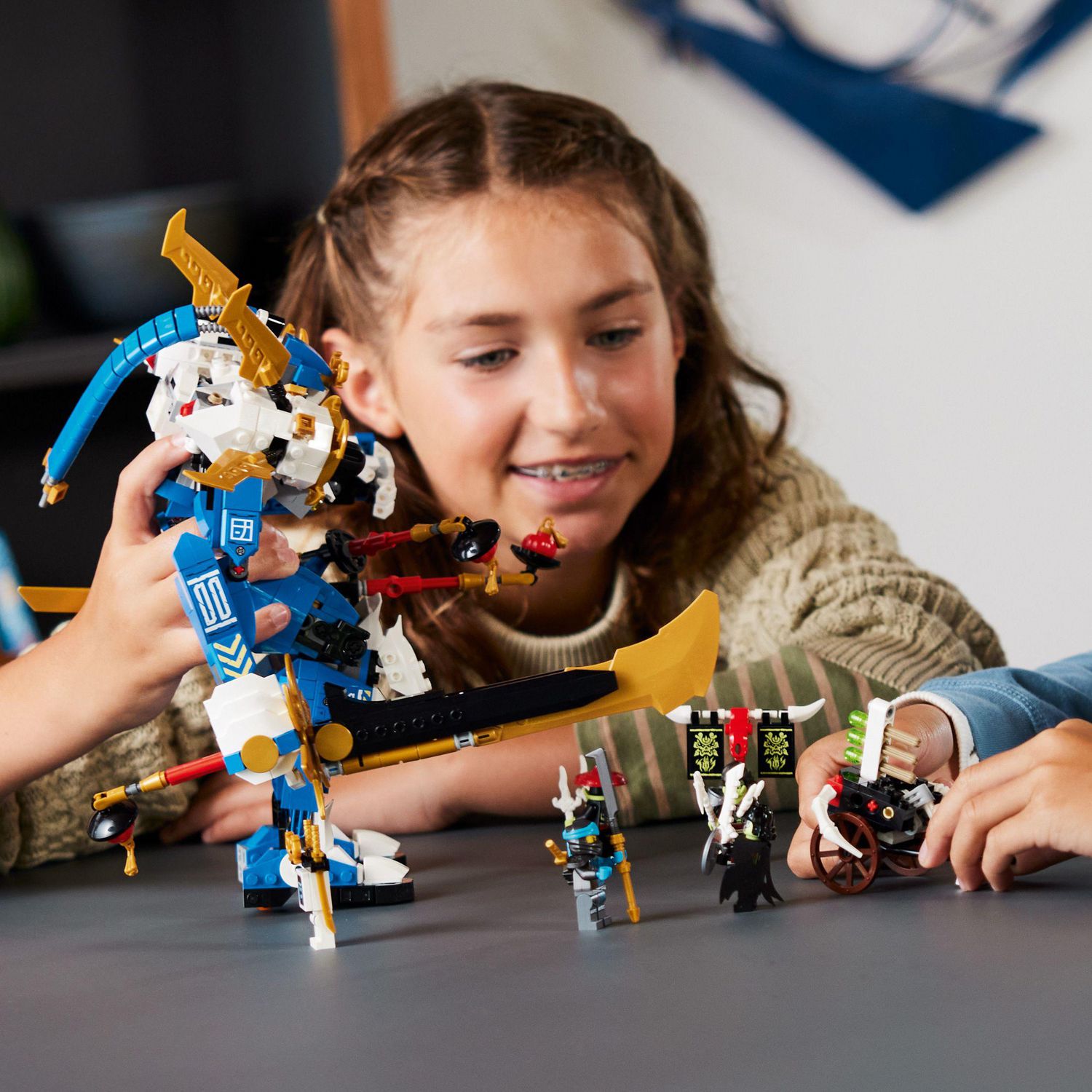 LEGO NINJAGO Jay's Titan Mech 71785 Ninja Toy for 9 Year Olds