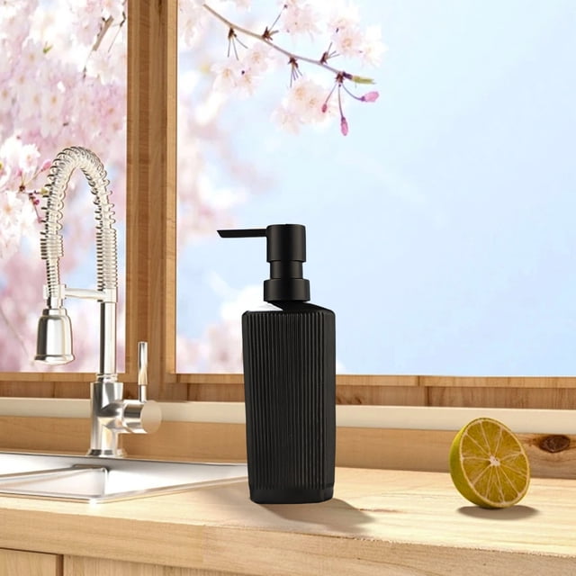 Chmadoxn Bathroom Storage & Organization, 350ml Pump Bottle Refillable Glass Empty Lotion Soap Dispenser Liquid Container For Bathroom Shampoo And Body Wash Hand Soap Dispenser Glass Pump Bottle