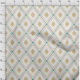 thumbnail image 4 of oneOone Polyester Spandex Light Brown Fabric Check Fabric For Sewing Printed Craft Fabric By The Yard 56 Inch Wide, 4 of 4