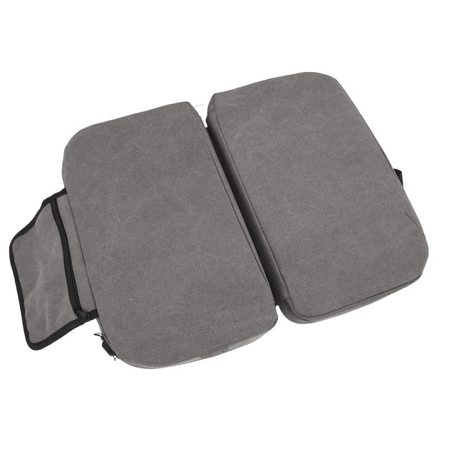 Heated Chair Cushion, Warm Chair Pad Grey USB Powered For Camping