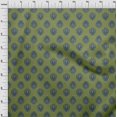 thumbnail image 3 of oneOone Polyester Lycra Fabric Leaves Block Print Fabric By The Yard 56 Inch Wide, 3 of 4