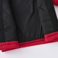 thumbnail image 3 of RXIRUCGD Nouvelle Veste d'Hiver Unie à Manches Longues avec Capuche pour Enfants Veste Décontractée à Manches Longues avec Capuche (Rouge, Taille : 7 Ans), 3 of 8