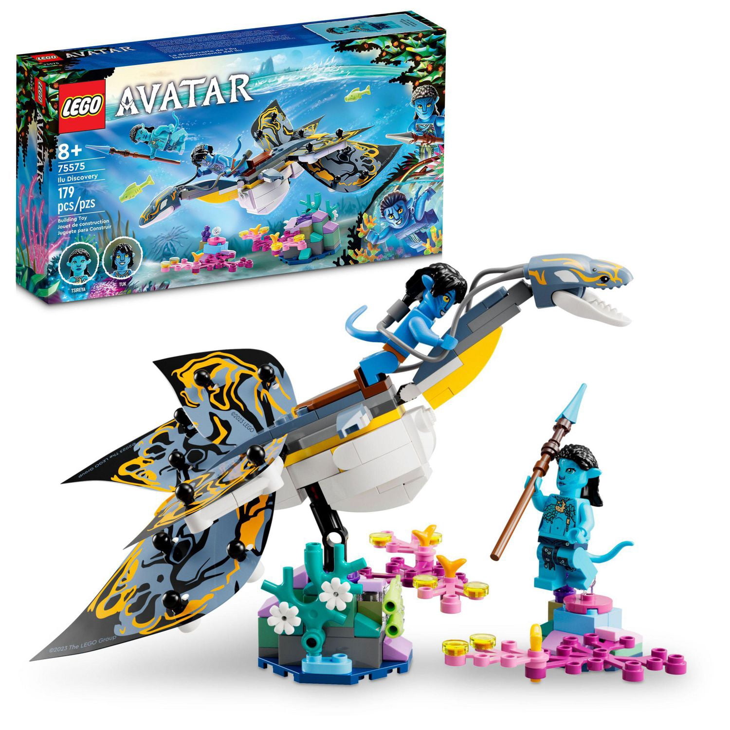LEGO Avatar La découverte de l’Ilu 75575 Ensemble de construction (179 pièces)