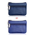 thumbnail image 2 of MesaSe ESTONE Soft Men  Card Coin Key Holder Zip Genuine Leather Wallet Pouch Bag Purse, 2 of 18