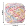 thumbnail image 2 of Hand Spun Art Yarn 100g/roll Hand Blended Bright Colors Suitable For Hand Knitting Scarves Hats Bags, 2 of 2