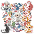 thumbnail image 1 of Cute Stickers Stationery Stickers Cartoon Kids Stickers Animal Stickers for Phones Laptops Suitcases, 1 of 5
