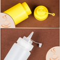 thumbnail image 4 of Coofit Bouteille Compressible en Plastique Rechargeable 8,45 Oz Bouteille à Jets Compressibles Bouteille à Condiments, 4 of 10