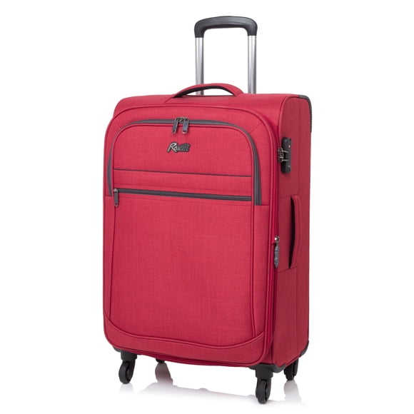 Rosetti Island Paradise Valise à Roulettes Extensible 24 Pouces, Rouge
