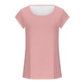 thumbnail image 4 of AherBiu Débardeurs Décontractés pour Femmes T-Shirts d'Été à Col Rond Tendance Sans Manches Coupe Ample Fluides Débardeur, 4 of 6