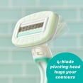 thumbnail image 2 of Schick® Intuition® Sensitive Care® Disposables 4-Bladed, 3ct, 2 of 8
