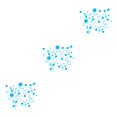 thumbnail image 1 of maskred 1/2/3/5 Wall Art Bathroom Shower Tile Removable Decor Decal Mural Kid Sticker Bubbles blue 3PCS, 1 of 6