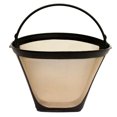 thumbnail image 3 of Ruiboury 2 Pcs Filtre à Café Permanent en Forme de Cône Cafetière Filtre Lavable en Acier Inoxydable Réutilisable Outil à Thé, 3 of 6
