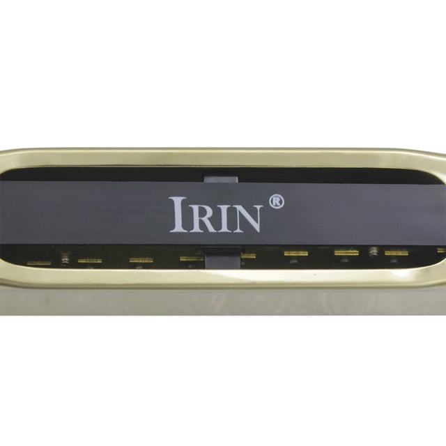 10 Holes 20 Tone G Key Harmonica Blues Musical Instrument Diatonic Harp with Storage Box Gold
