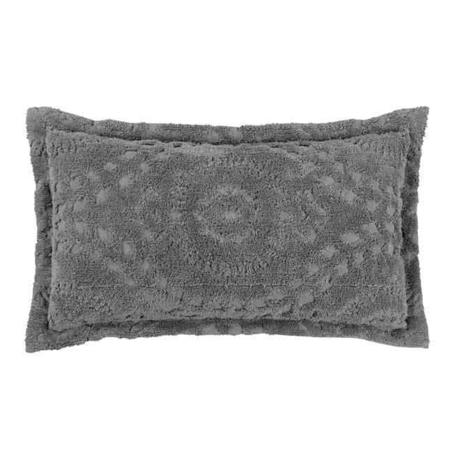 Better Trends SHR2036GRY Taie d'Oreiller en Coton Rio, Gris - Taille Très Grand