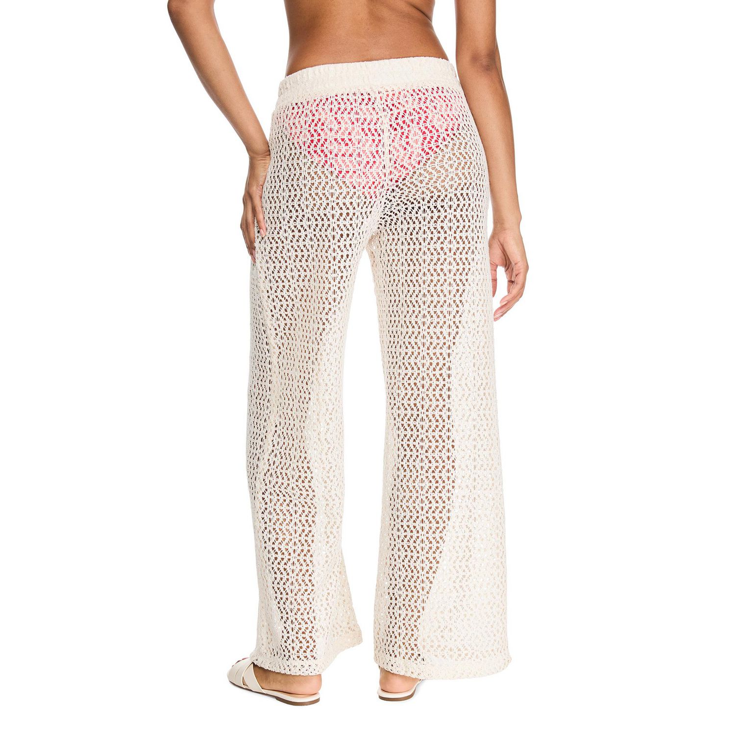 Pantalon couvre-maillot à jambe large George pour femmes