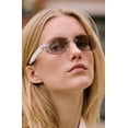 thumbnail image 4 of Aura Touch Prismatic Calm White Sunglasses, 4 of 8