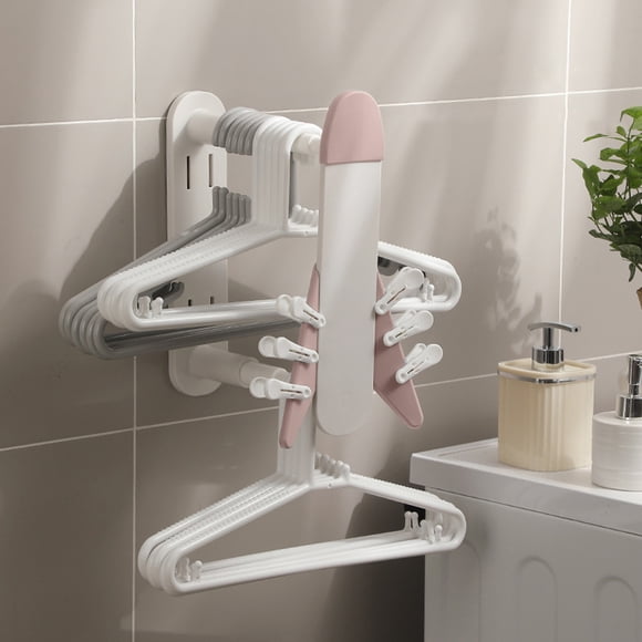 Support de Rangement Rétractable pour Balcon, Mural, Organisateur Fonctionnel pour Salle de Bain et Lavabo