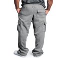 thumbnail image 5 of Pantalon de Survêtement Uni pour Hommes Style Décontracté Cargo, 5 of 5