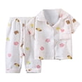 thumbnail image 1 of Ensemble de Pyjama Léger pour Filles Imprimé Dessin Animé Vêtements de Maison Confortables pour Se Détendre et Dormir, 1 of 3