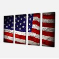 thumbnail image 3 of Design Art - Grande Aquarelle Drapeau Américain, 3 of 3