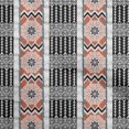 thumbnail image 1 of oneOone Polyester Spandex Orange Fabric Asian Ikat Sewing Craft Projects Fabric Prints by Yard 56 Inch Wide, 1 of 4