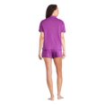 thumbnail image 3 of George Women's Notch Collar Pajama 2-Piece Set, 3 of 6
