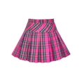 thumbnail image 2 of Jupe Fille Uniforme Scolaire Rose Tartan 13-14 Ans, 2 of 6