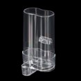 thumbnail image 4 of Unique Bargains Automatic Pigeon Feeder Mini Bird Cage Waterer Hanging Drinker Water Dispenser, Clear 2 Pack, 4 of 5