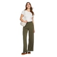 thumbnail image 2 of Pantalon à jambe large en tricot doux George pour femmes, 2 of 6