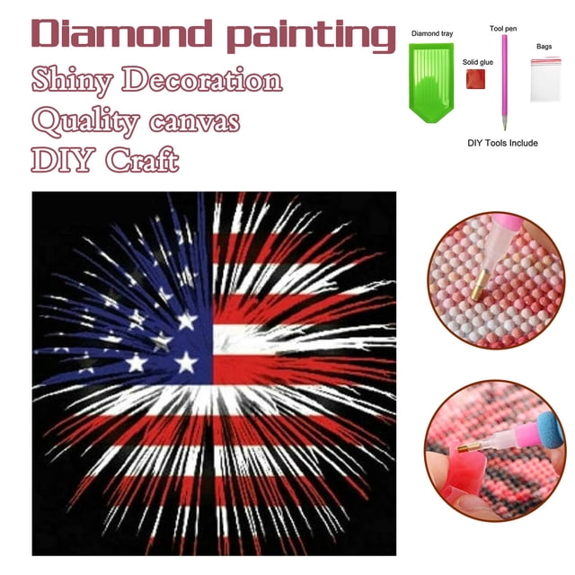 Suncoda Diamond Painting, 5D Embroidery Paintings Rhinestone Pasted Diy Sti