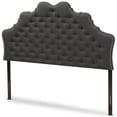 thumbnail image 1 of Baxton Studio Hilda Tufted Queen Panel Headboard in Dark Gray, 1 of 6