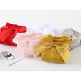 thumbnail image 2 of MesaSe Infant Baby Girls Socks Cute Elastic Knee-Length Bowknot Ruffled Solid Lolita Socks Spanish Style, 2 of 5