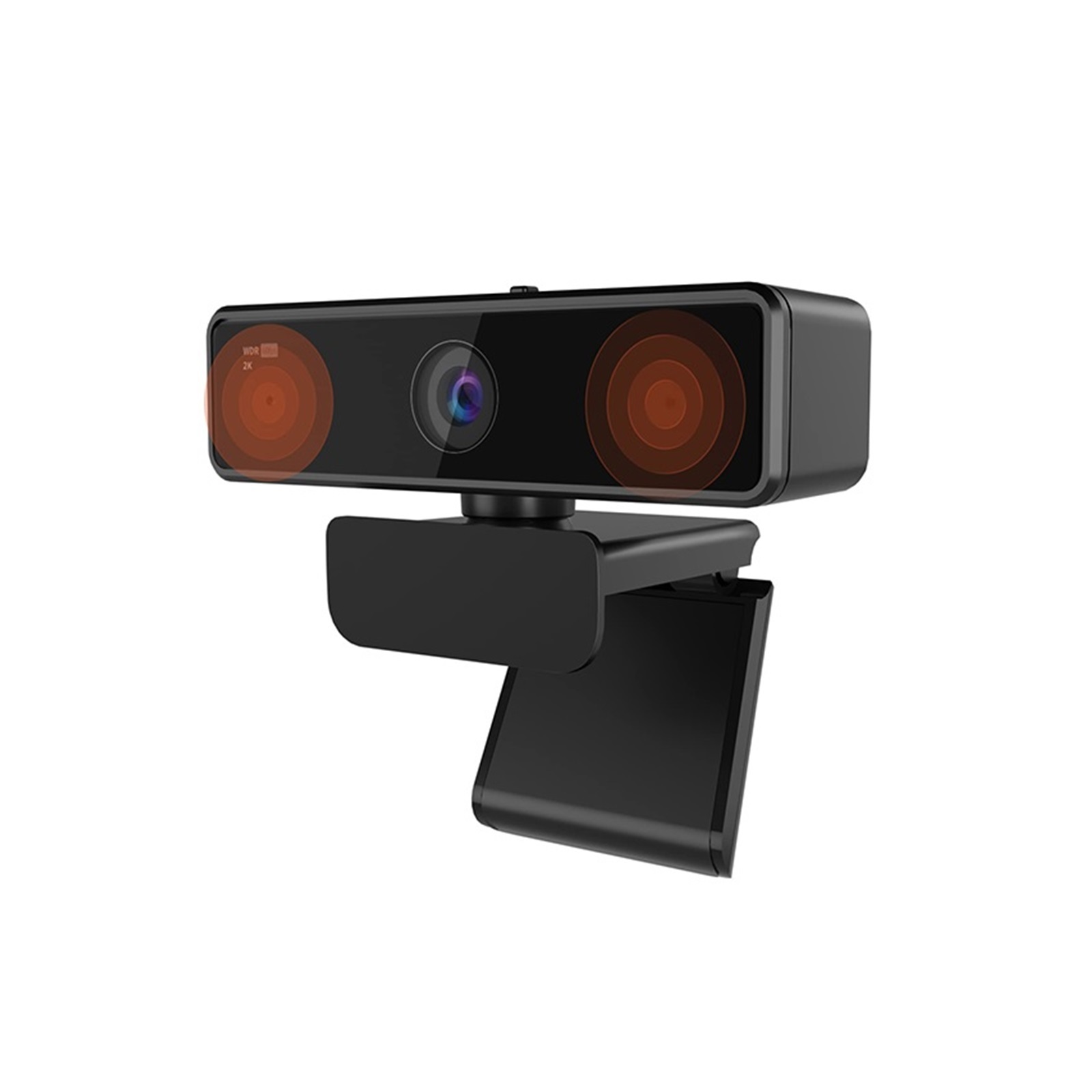 V11 2K Webcam With Dual Microphone 1080P 60fps 1440P 30fps FHD Computer Mini Web Camera USB For PC Laptop ,Easy to Operate