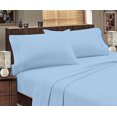 thumbnail image 1 of Hotel Luxurious, 1800 Series, 4pc Sheet Set Branch (Full, Blue), 1 of 1