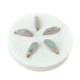 thumbnail image 3 of relayinert 5Pcs Fly Fishing Lures Trout Lures Baits Artificial 14 High Simulation Portable Size White 14#, 3 of 6