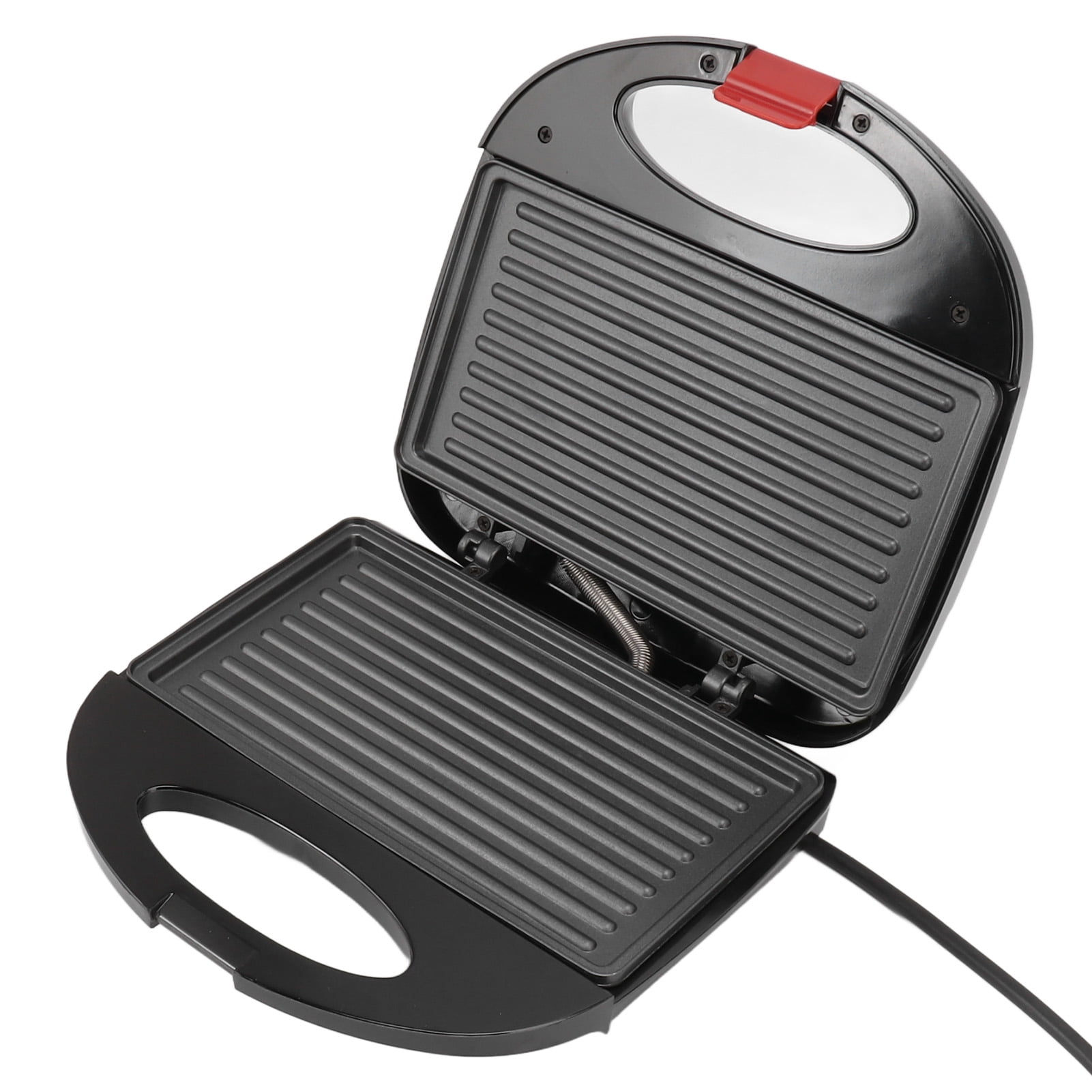 Electric Indoor Grill, Even Heating Non Stick  Maker Toaster 750W Compact  For Steak For Home Kitchen US Plug 110V