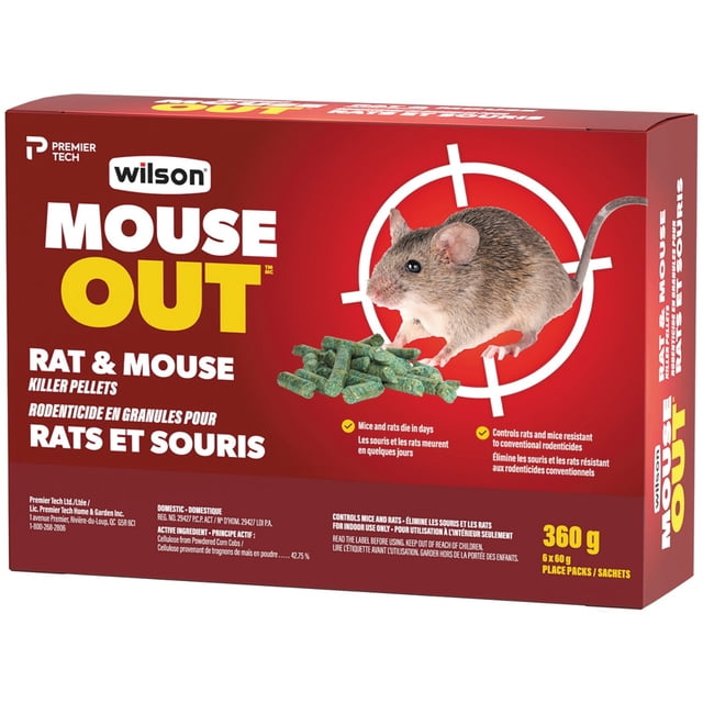 Rodenticide en granules pour Rats et Souris