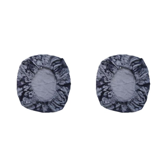 Baohd Computer Chair Cover Swivel Chair Cover Rotating for Chair Gray Cushion Cover 2Set