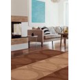 thumbnail image 1 of ECARPETGALLERY Timeless Dark Brown Rug 5'6" x 7'6", 1 of 9