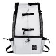 thumbnail image 1 of Gray Outdoor Pet Dog Carrier Backpack  Size  S, 1 of 5