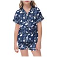 thumbnail image 2 of WEAIXIMIUNG Kid DIY Hand Painted Homewear Set Colouring Pajama Sets For And Girl Can Play With And Wea 160, 2 of 5