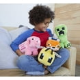 thumbnail image 4 of Mattel Minecraft Basic Plush Pig Stuffed Animal, Soft Doll Inspired by Video Game Character, 8 inch, 4 of 5
