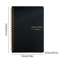 thumbnail image 3 of Home Decor, Weekly Planner With Lines For Diary Notes And Daily Planning Solid Hardcover Elegant Self Filling Schedule A5 Planner Coil Notebook, Holiday Gifts, 3 of 6