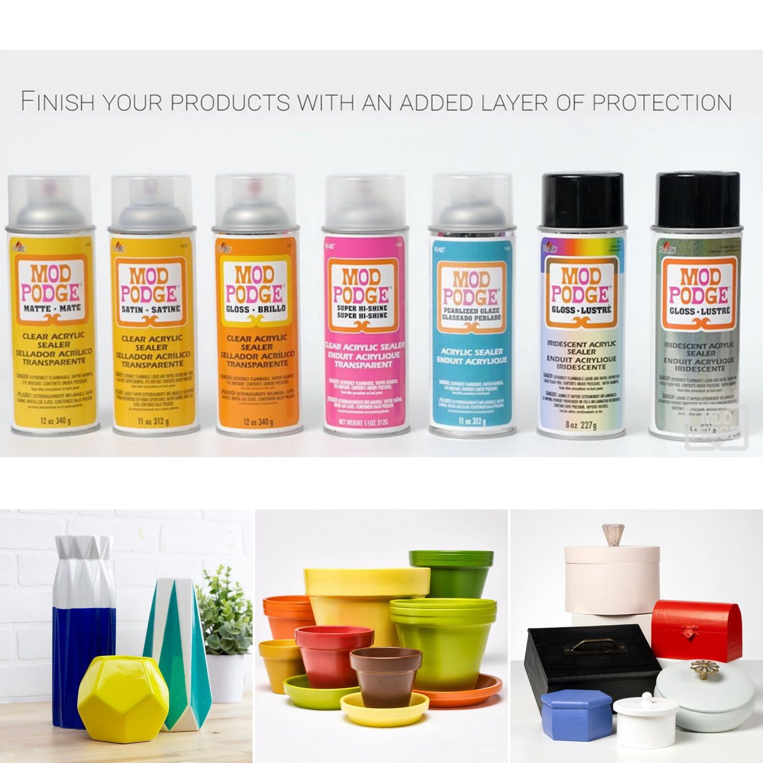 Mod Podge Acrylic Sealer Gloss 12 oz