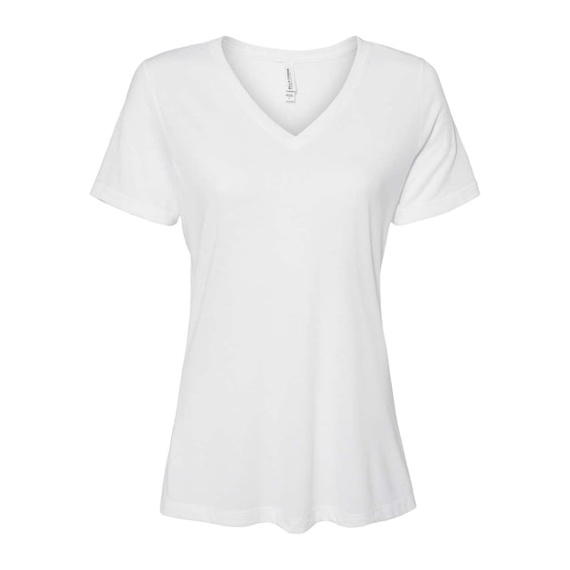 Bella Canvas 6405 Missy Jersey T-Shirt à Manches Courtes à Col en V, m