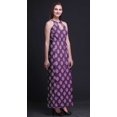 thumbnail image 2 of Bimba Robe Longue Décontractée à Fentes Latérales pour Femmes Imprimée Tenue de Soirée-Moyenne, 2 of 6