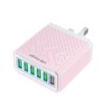 thumbnail image 1 of 6 Ports USB Charger 3.1A Fast Charger 6 in 1 Multi Charger US Plug Charger Adapter, 1 of 7