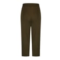 thumbnail image 4 of Capris Grande Taille pour Femmes Taille Haute à Cordon Coupe Décontractée Pantalons Capri de Détente Pantalons de Survêtement Raccourcis, 4 of 6