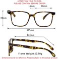 thumbnail image 4 of LifeArt Blue Light Blocking Computer Reading Glasses with Transparent Lens for Women/Men, 4 of 8