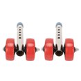 thumbnail image 3 of Walker Wheels, Replacement Walker Wheels Stainless Steel Adjustable Heavy Duty Flexible Rolling  For Outdoor, 3 of 8